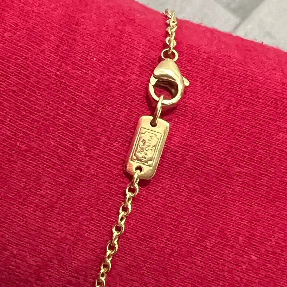 Ippolita Polished Rock Candy 18K Yellow Gold & Mother-Of-Pearl Necklace 💎 - Picture 10 of 14